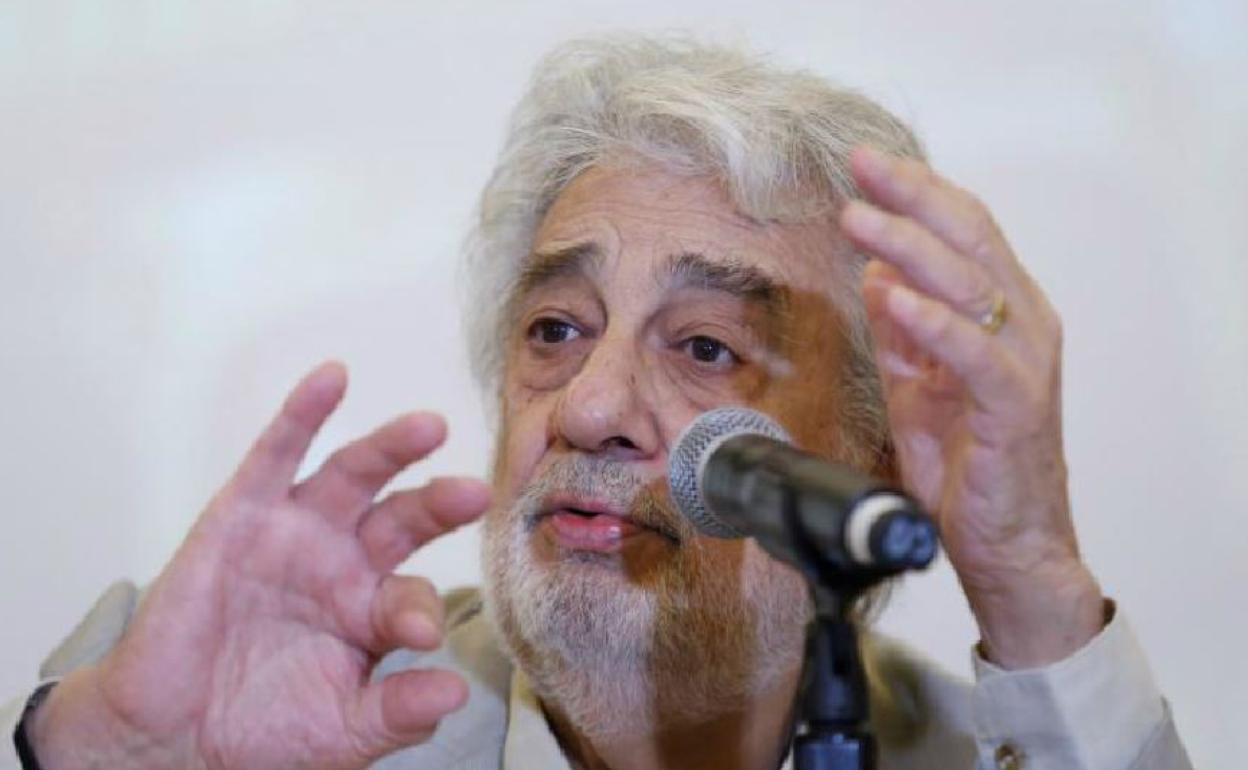 Plácido Domingo. 