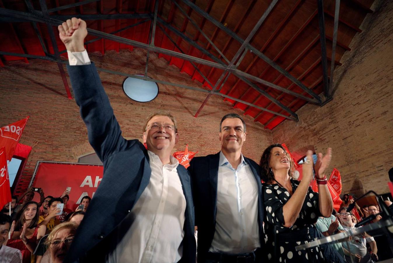 Fotos: Pedro Sánchez inaugura la precampaña del 10-N en Valencia