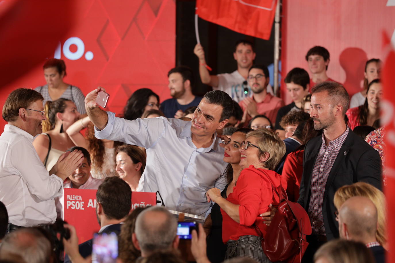 Fotos: Pedro Sánchez inaugura la precampaña del 10-N en Valencia