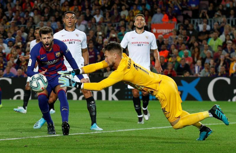 Fotos: Las mejores imágenes del Barcelona-Sevilla