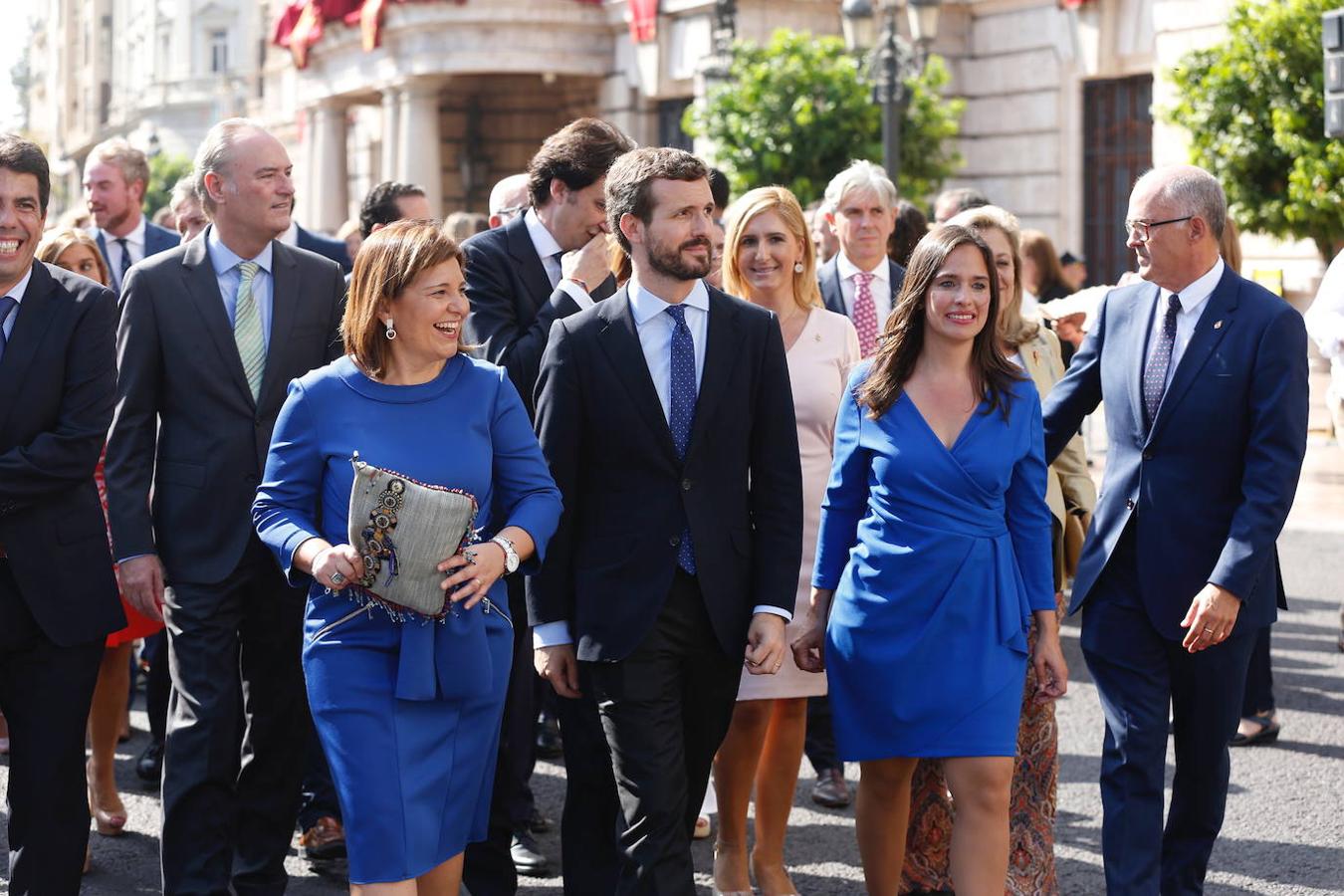 Procesión cívica de Valencia por el 9 d'Octubre de 2019