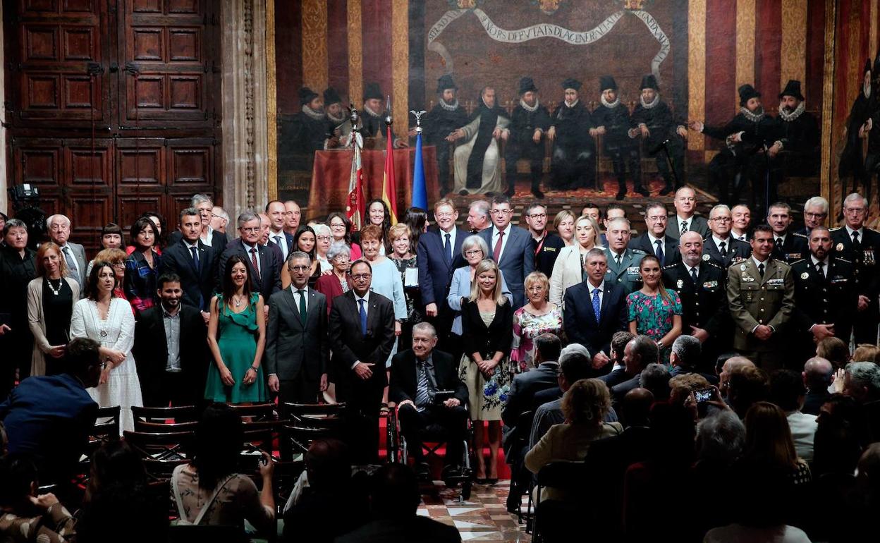 Acto de entrega de las Altas Distinciones de la Generalitat 2019. 