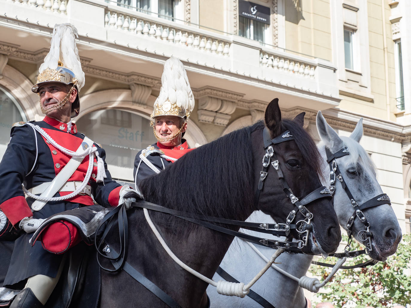 Procesión cívica de Valencia por el 9 d'Octubre de 2019