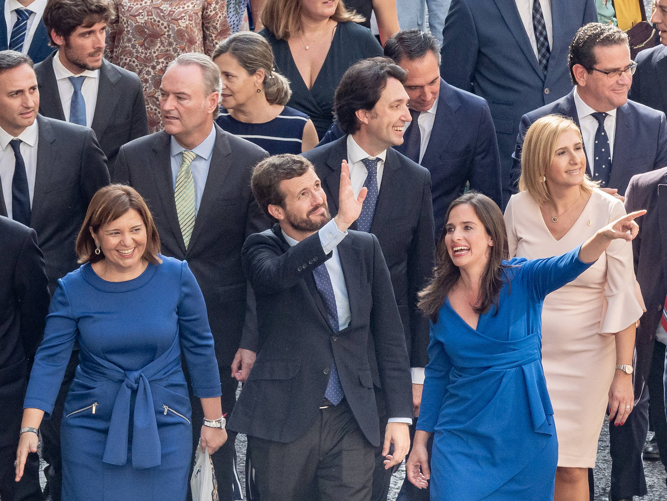 Procesión cívica de Valencia por el 9 d'Octubre de 2019