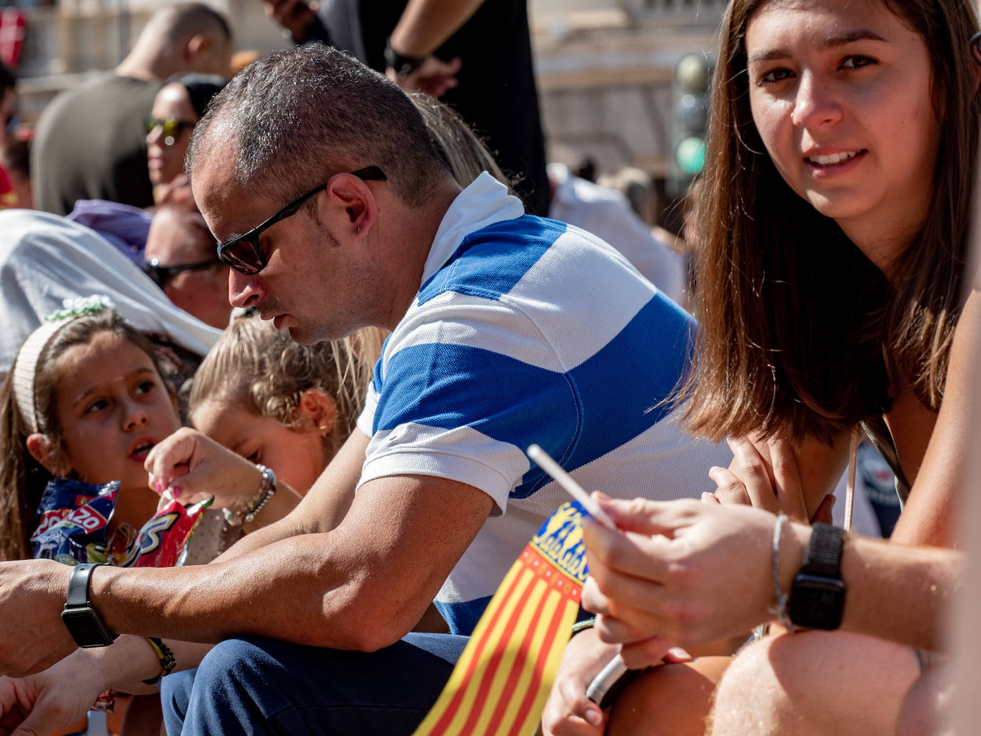 Procesión cívica de Valencia por el 9 d'Octubre de 2019