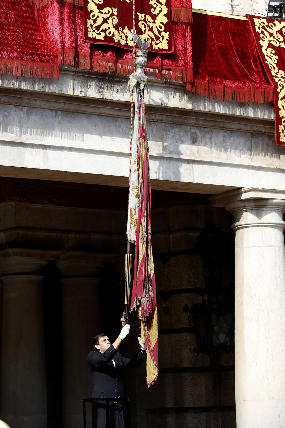 Procesión cívica de Valencia por el 9 d'Octubre de 2019