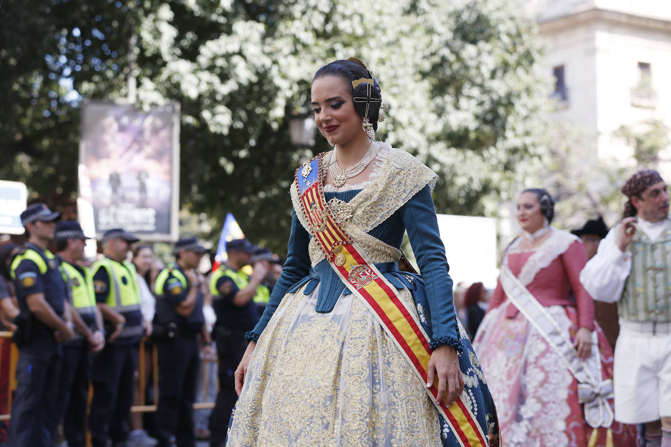 Procesión cívica de Valencia por el 9 d'Octubre de 2019