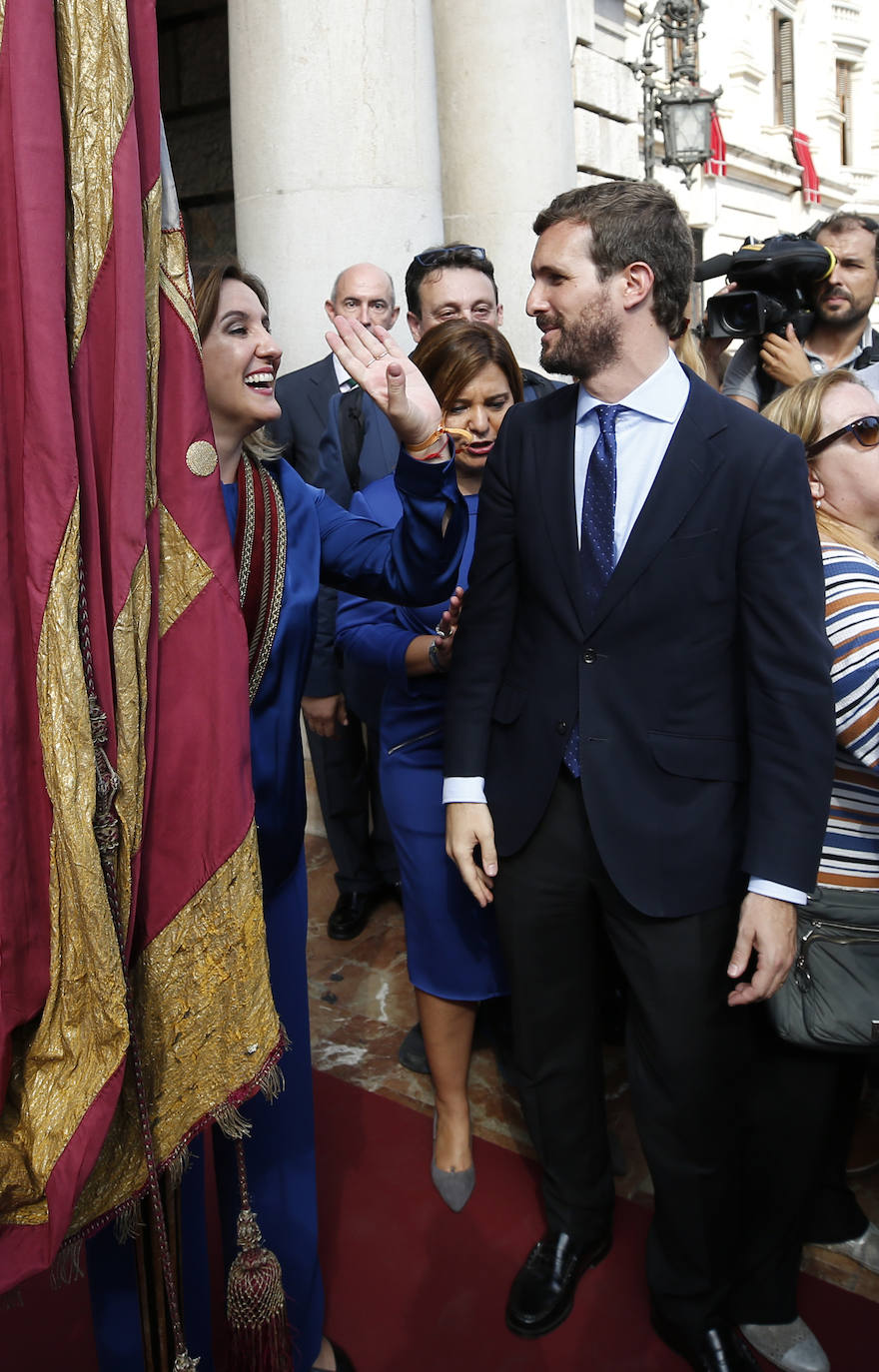 Procesión cívica de Valencia por el 9 d'Octubre de 2019