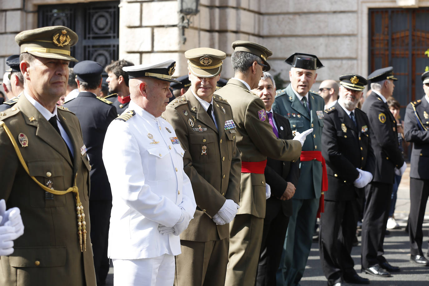 Procesión cívica de Valencia por el 9 d'Octubre de 2019