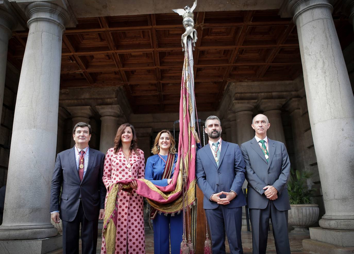 Procesión cívica de Valencia por el 9 d'Octubre de 2019