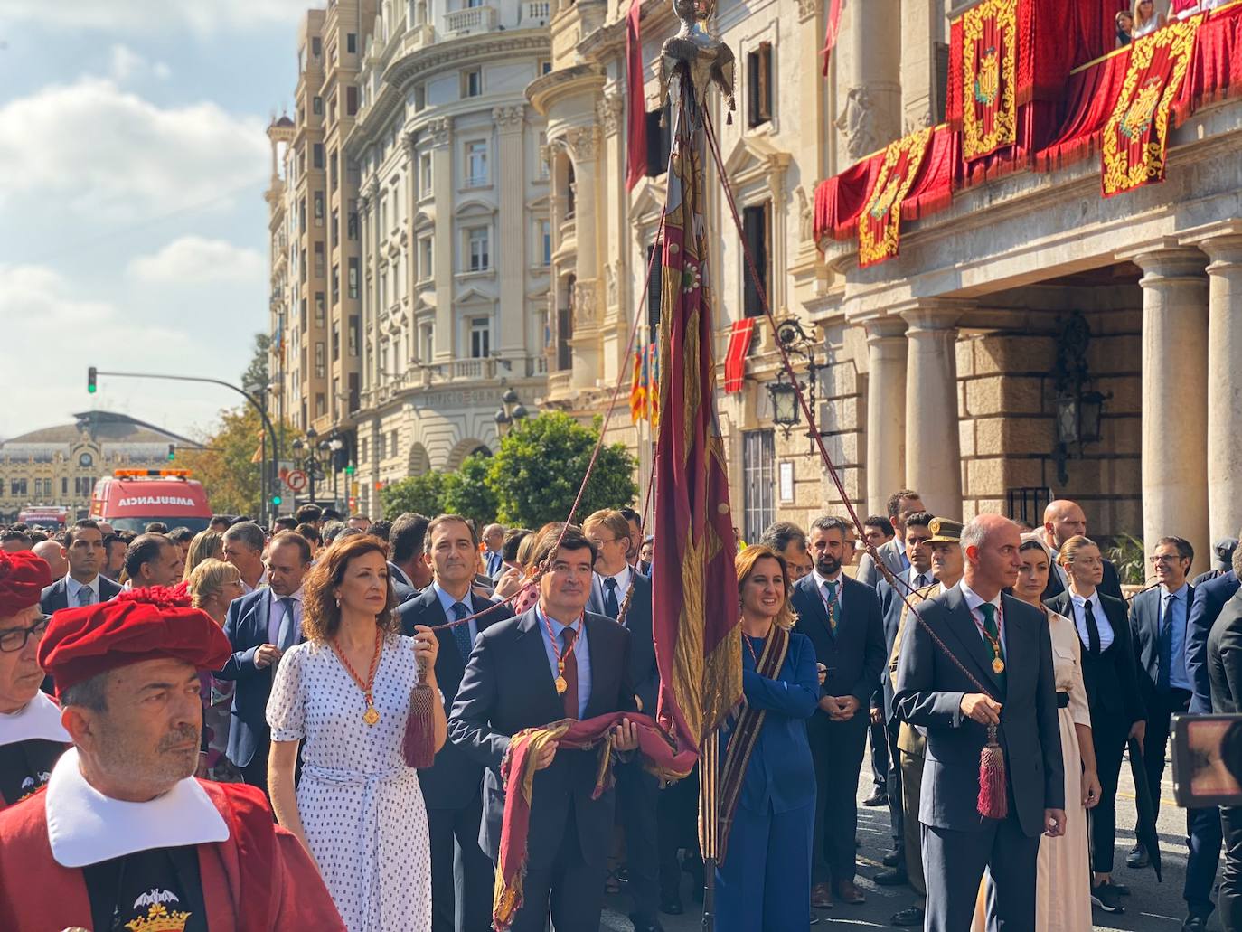 Procesión cívica de Valencia por el 9 d'Octubre de 2019