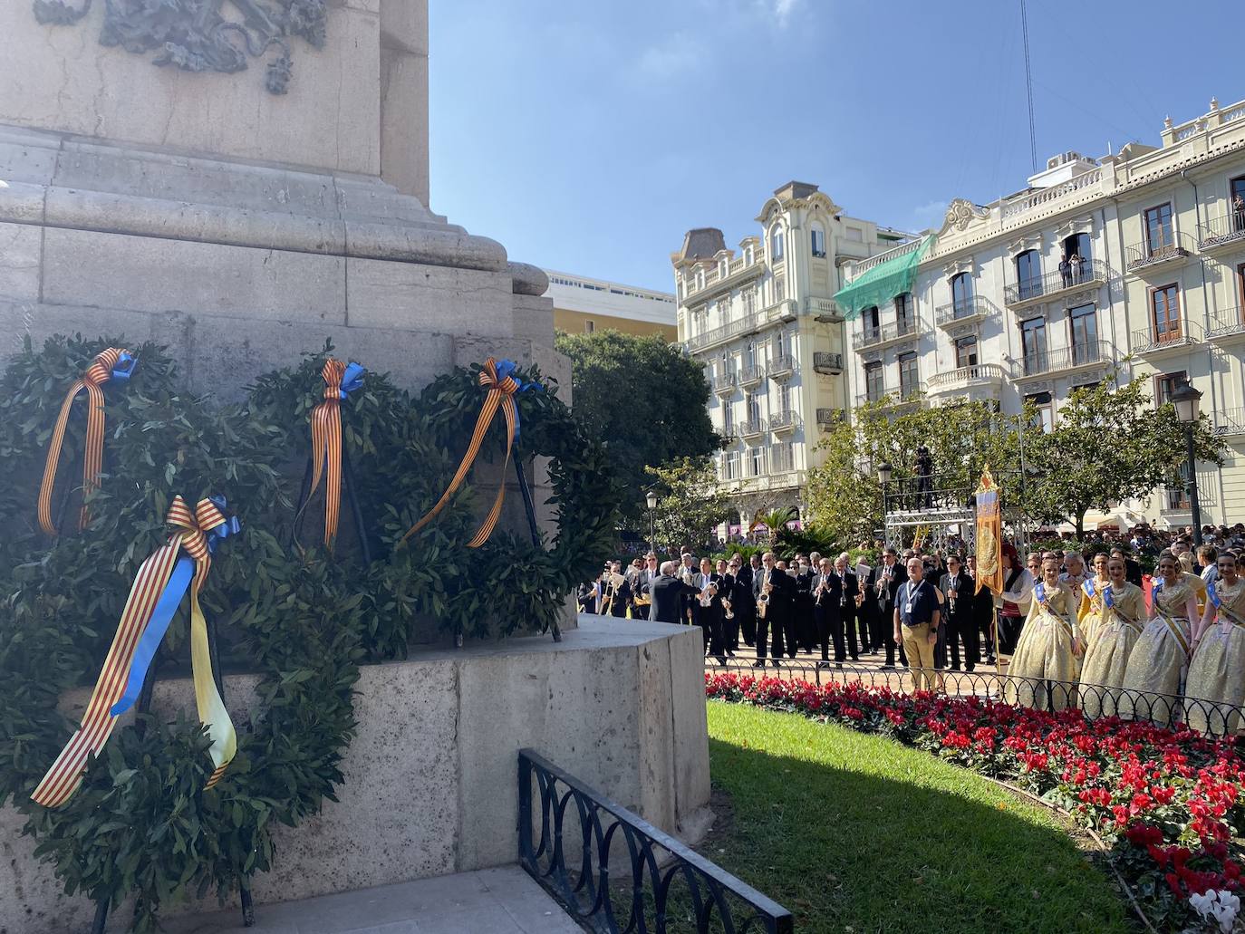 Procesión cívica de Valencia por el 9 d'Octubre de 2019