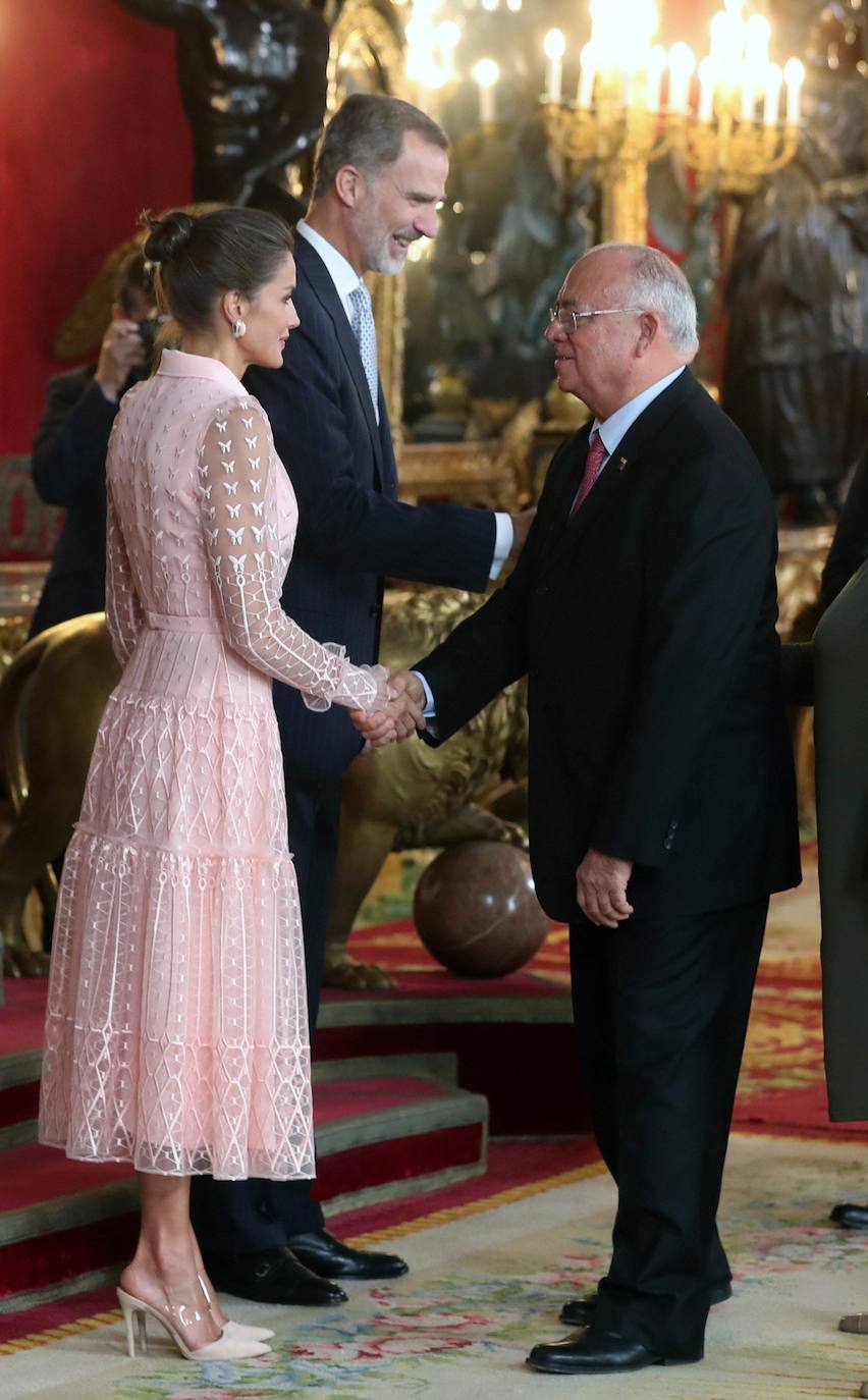 Recepción en el Palacio Real con motivo la Fiesta Nacional de 2019