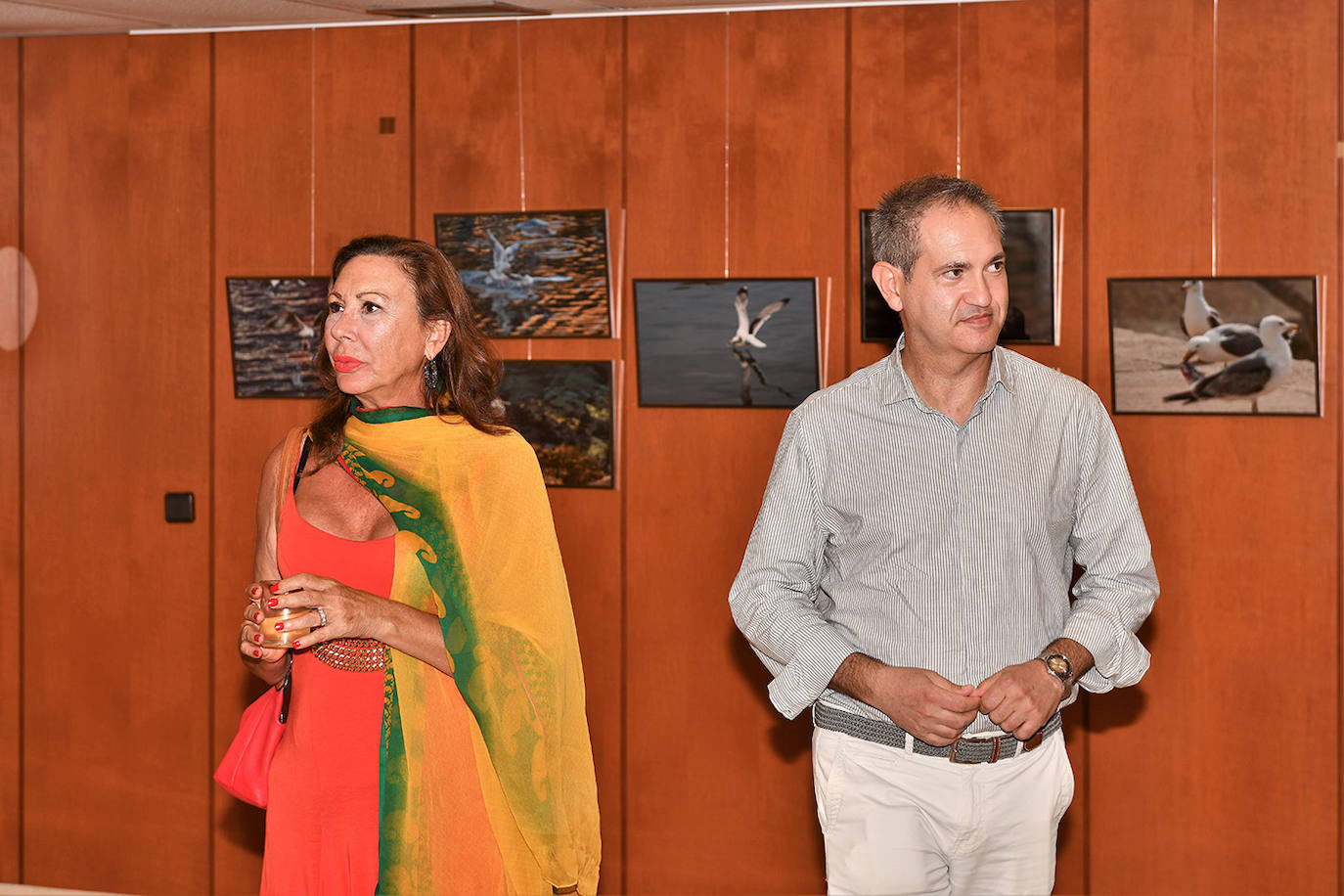 Inauguración de la exposición 'Aves a la mar' organizada por el Rotary Club Jávea en beneficio de End Polio Now