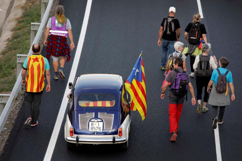 Fotos: Tercera jornada de protestas en Cataluña tras la sentencia del &#039;procés&#039;