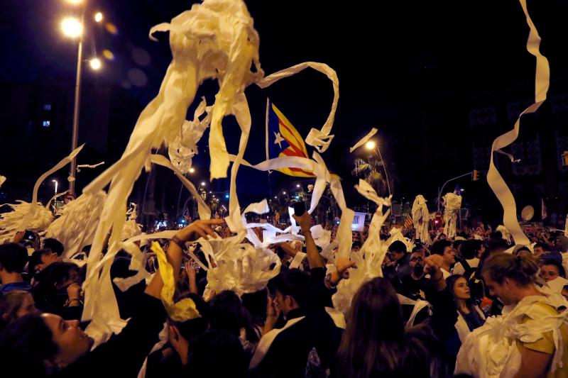 Fotos: Tercera jornada de protestas en Cataluña tras la sentencia del &#039;procés&#039;