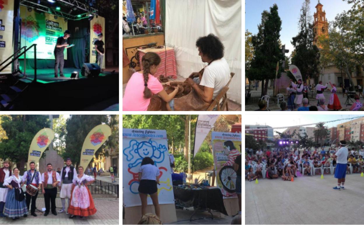 Los barrios de Valencia se llenan de actividades culturales. 