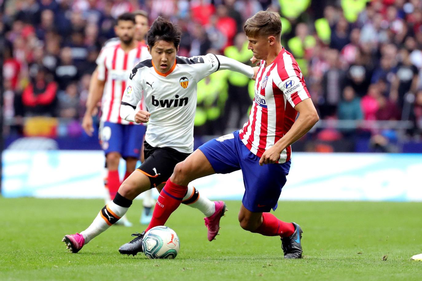 Fotos: El Atlético de Madrid-Valencia, en imágenes