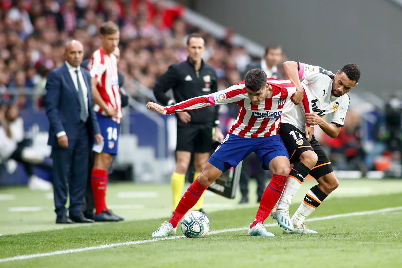 Fotos: El Atlético de Madrid-Valencia, en imágenes