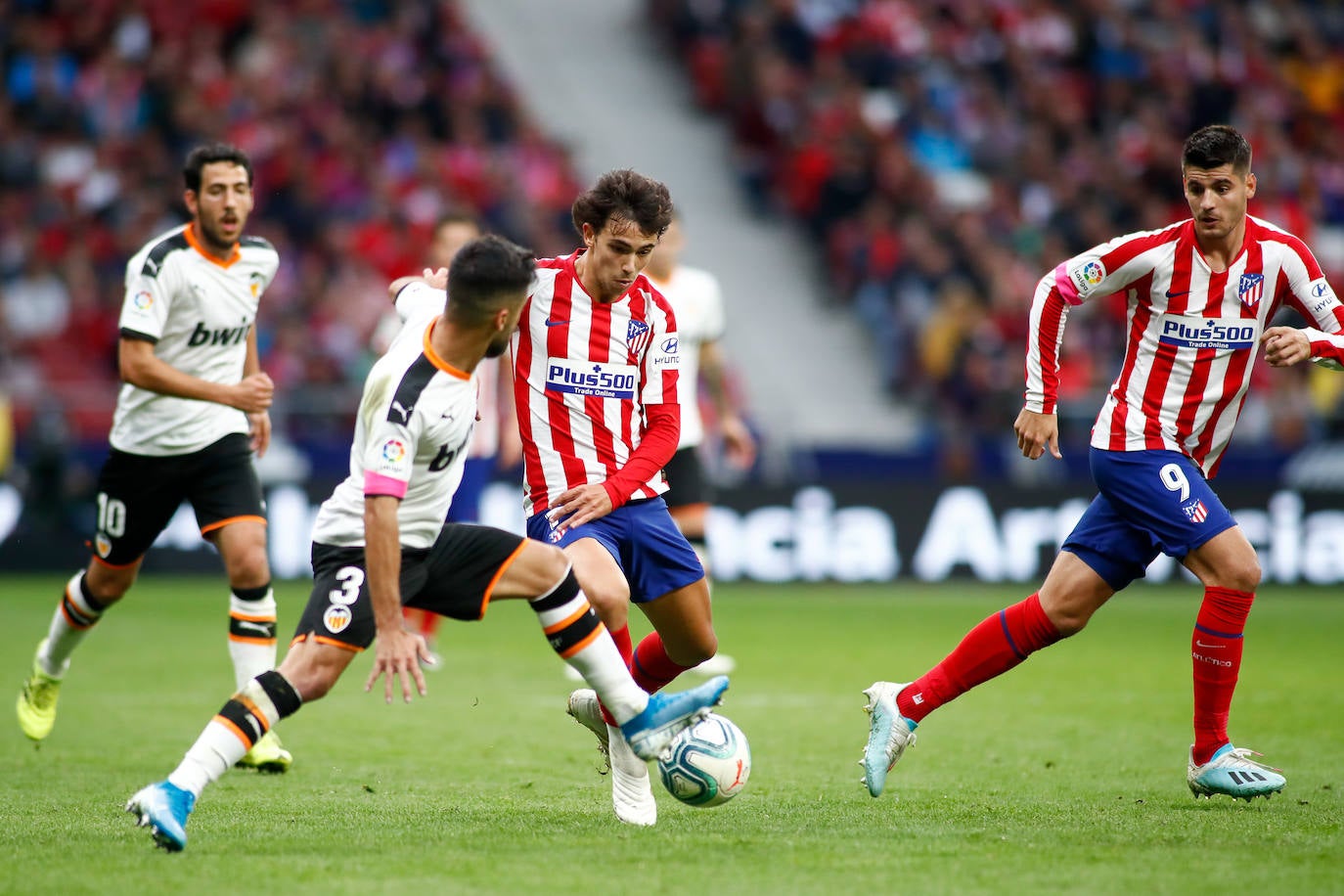 Fotos: El Atlético de Madrid-Valencia, en imágenes