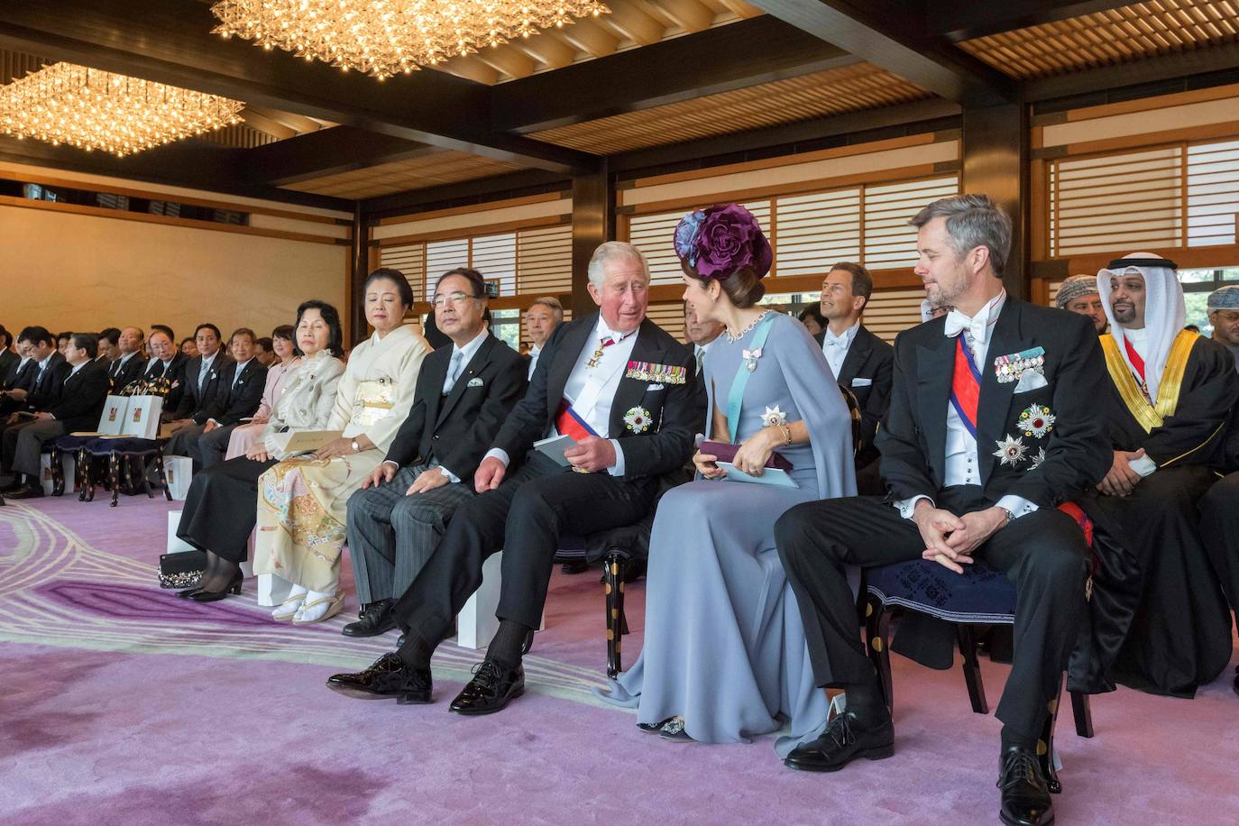 Ceremonia de proclamación del emperador Naruhito de Japón