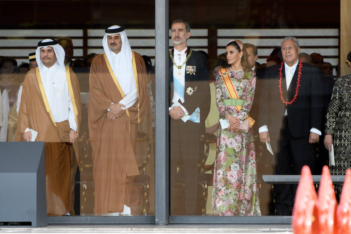 Felipe VI y Letizia llegaron este miércoles a Seúl.