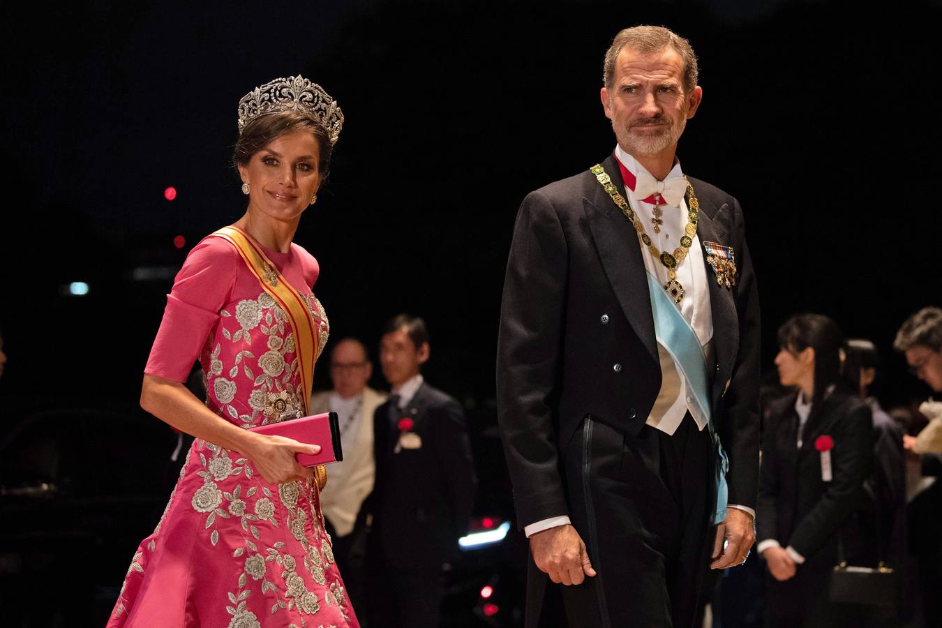 Felipe VI y Letizia llegaron este miércoles a Seúl.