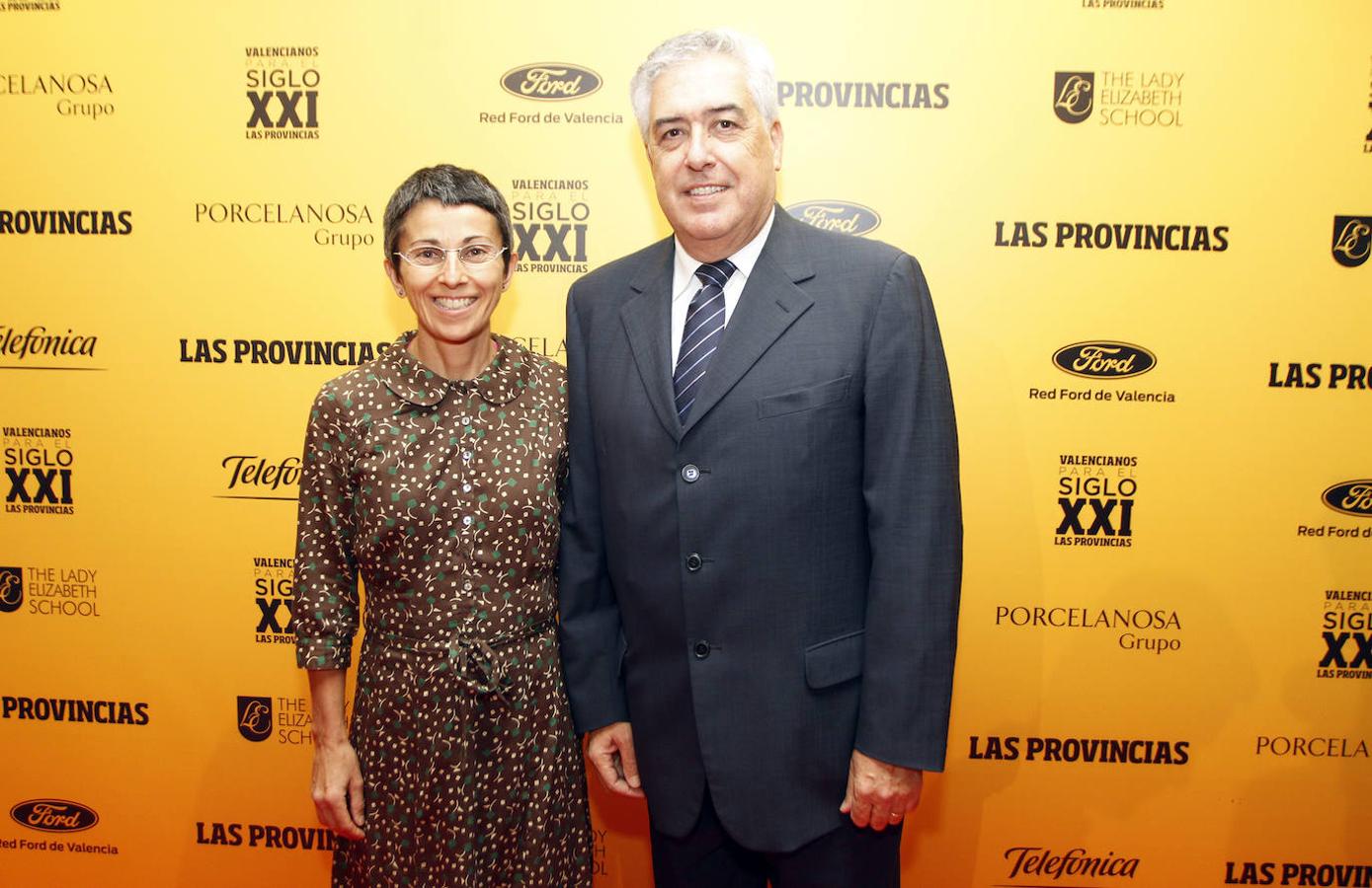 Pepa Crespo, directora de Comunicación de Bioparc, junto a Antonio Cerro, de LAS PROVINCIAS.