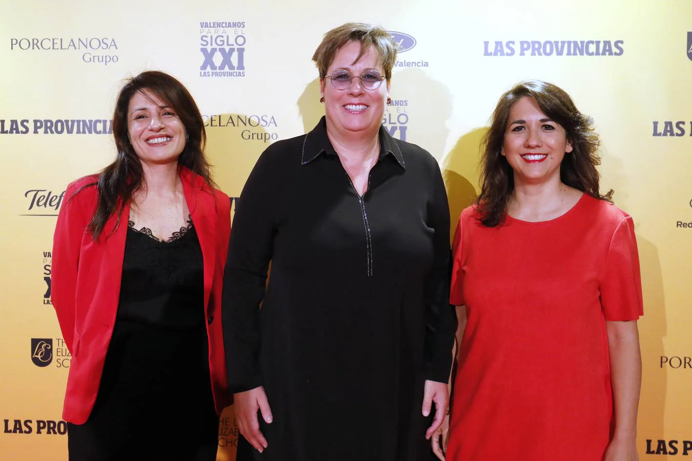 La directora de Promoción Institucional, Fernanda Escribano; la secretaria autonómica de Modelo Económico, Mako Mira, y la directora de Patrimonio, Isa Castelló.