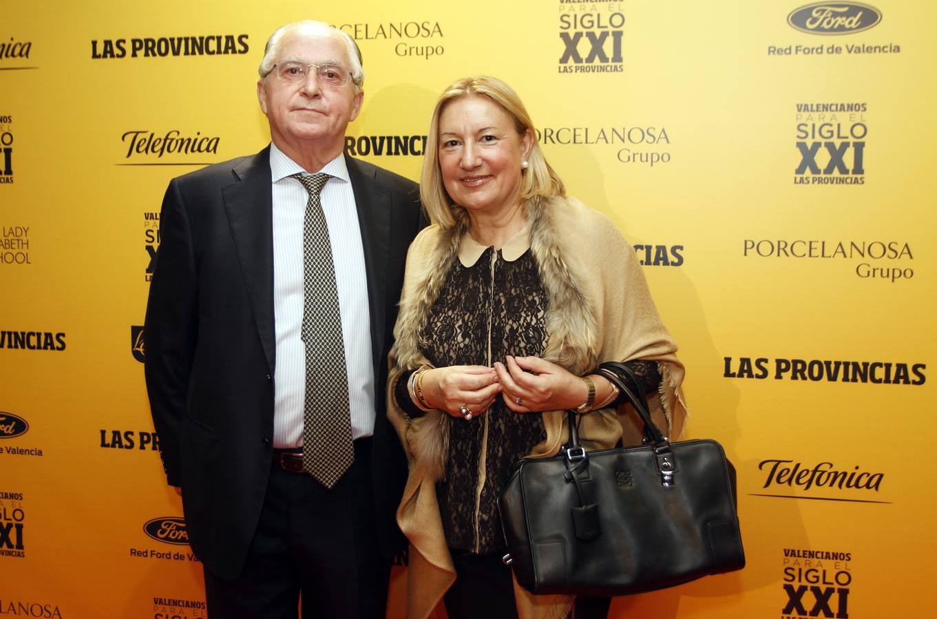 Isidro Císcar junto a María de la Paz Farré.