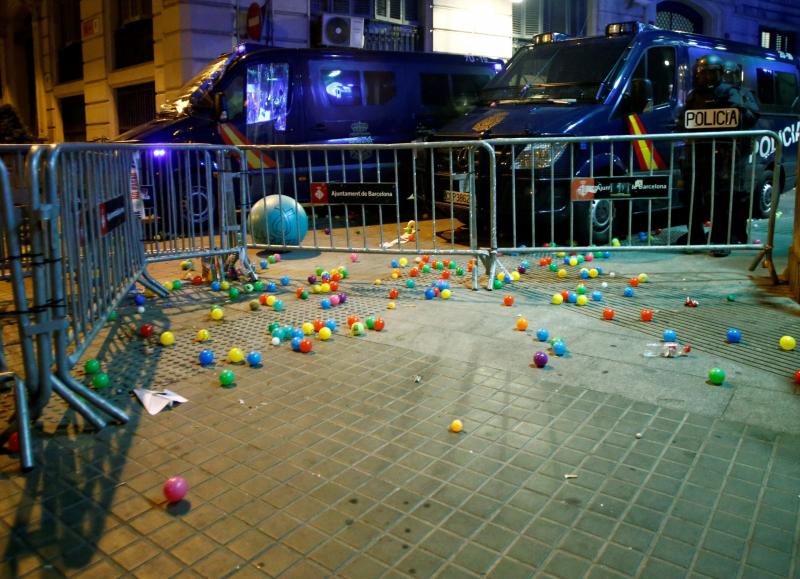 Fotos: La violencia vuelve a las calles de Barcelona