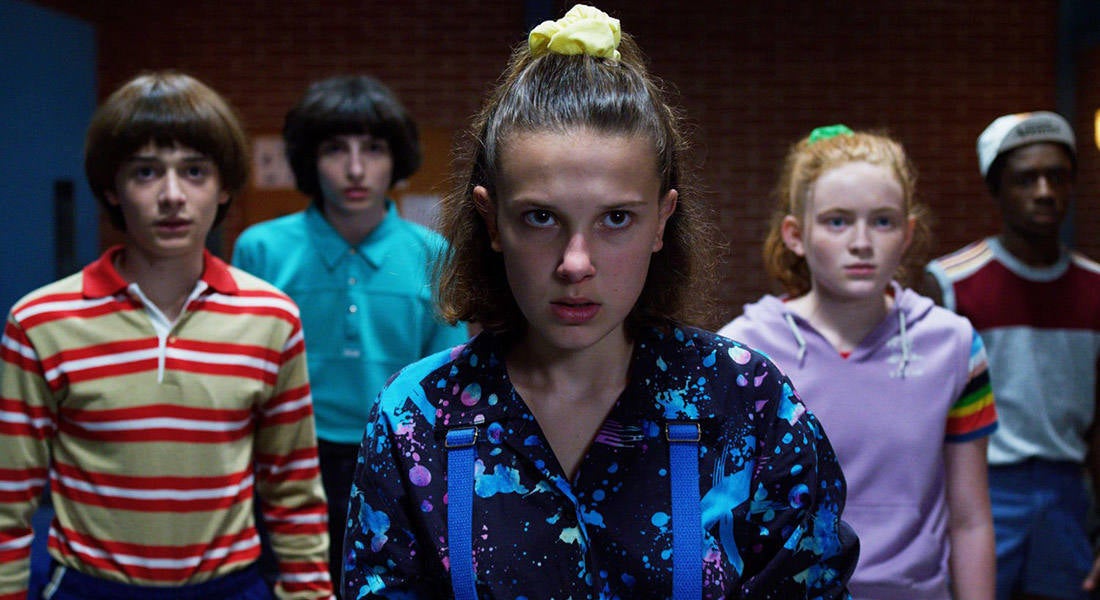 STRANGER THINGS: Un 8,8 han obtenido los chavales que se ven envueltos en sucesos paranormales.