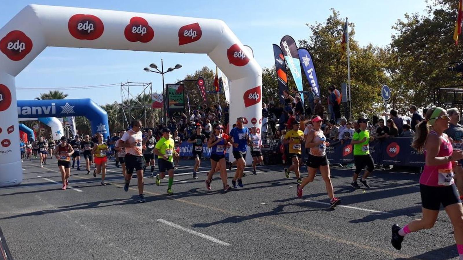 Fotos: Las mejores imágenes del Medio Maratón de Valencia 2019