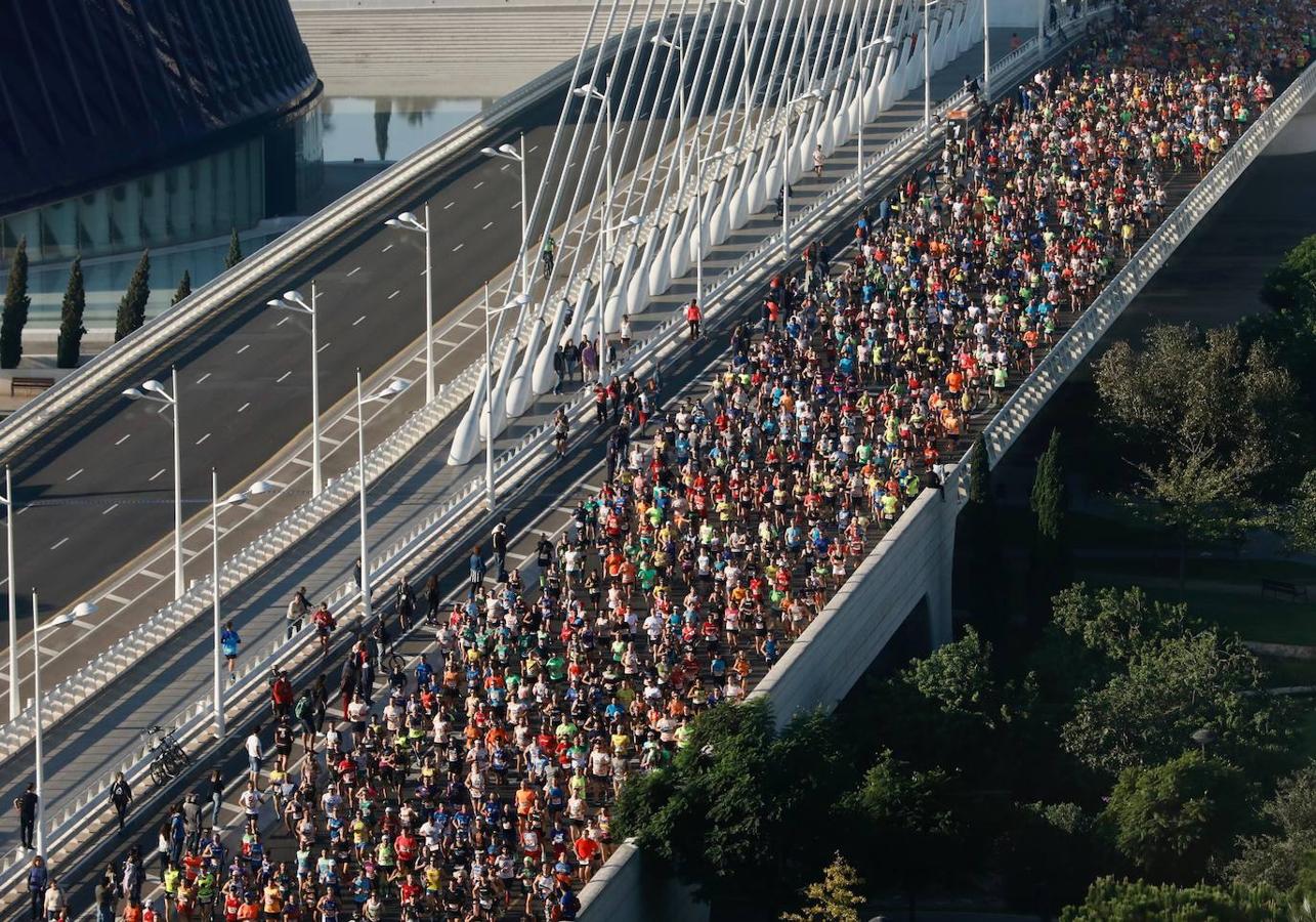 Fotos: Las mejores imágenes del Medio Maratón de Valencia 2019