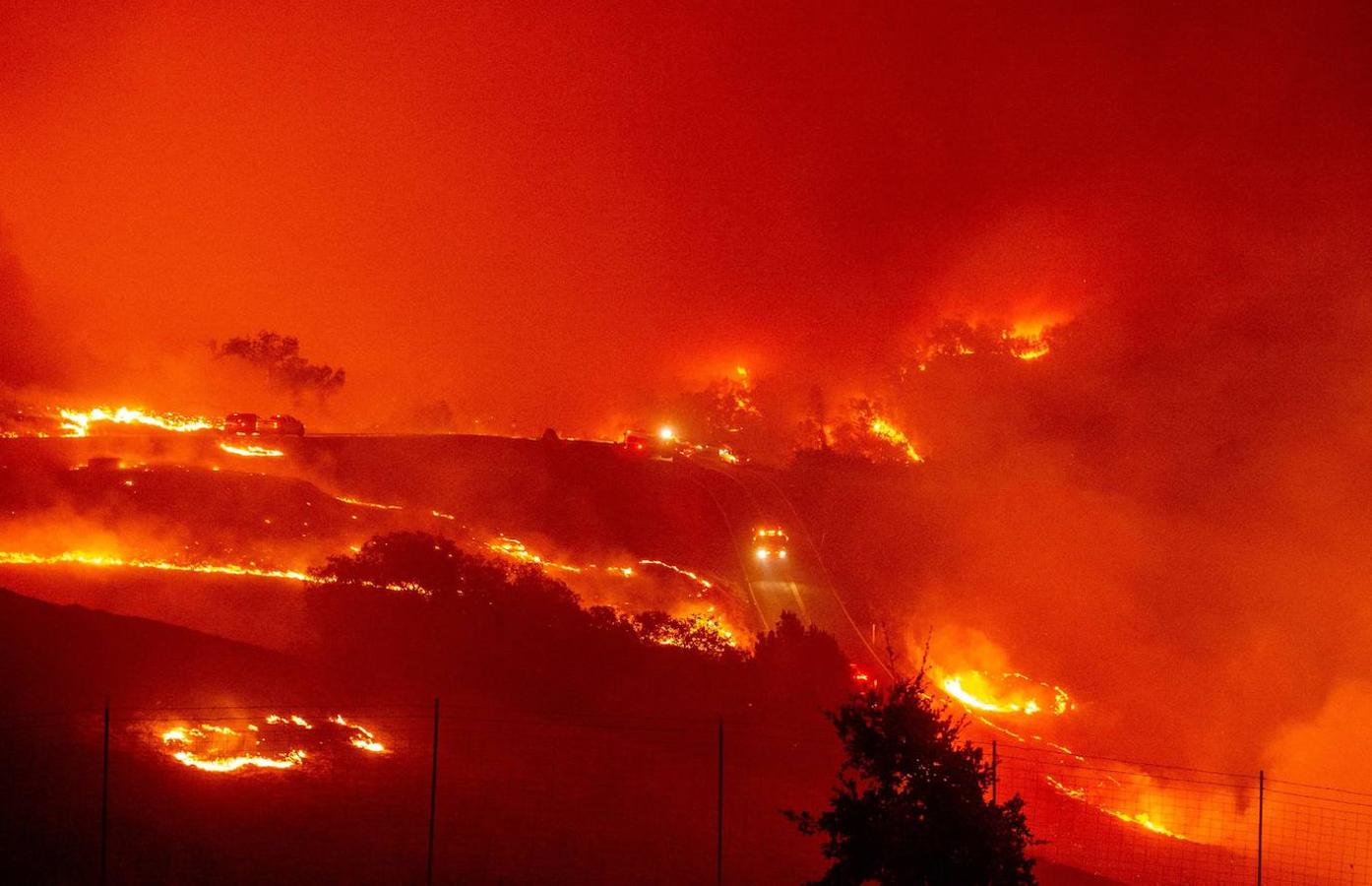 Fotos: Incendios forestales en California