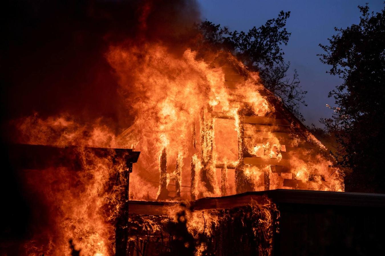 Fotos: Incendios forestales en California