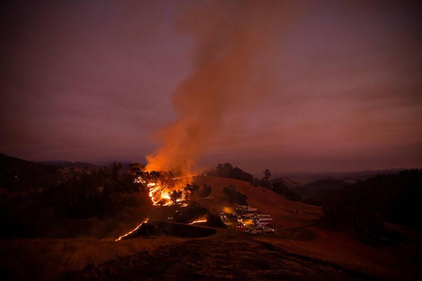 Fotos: Incendios forestales en California