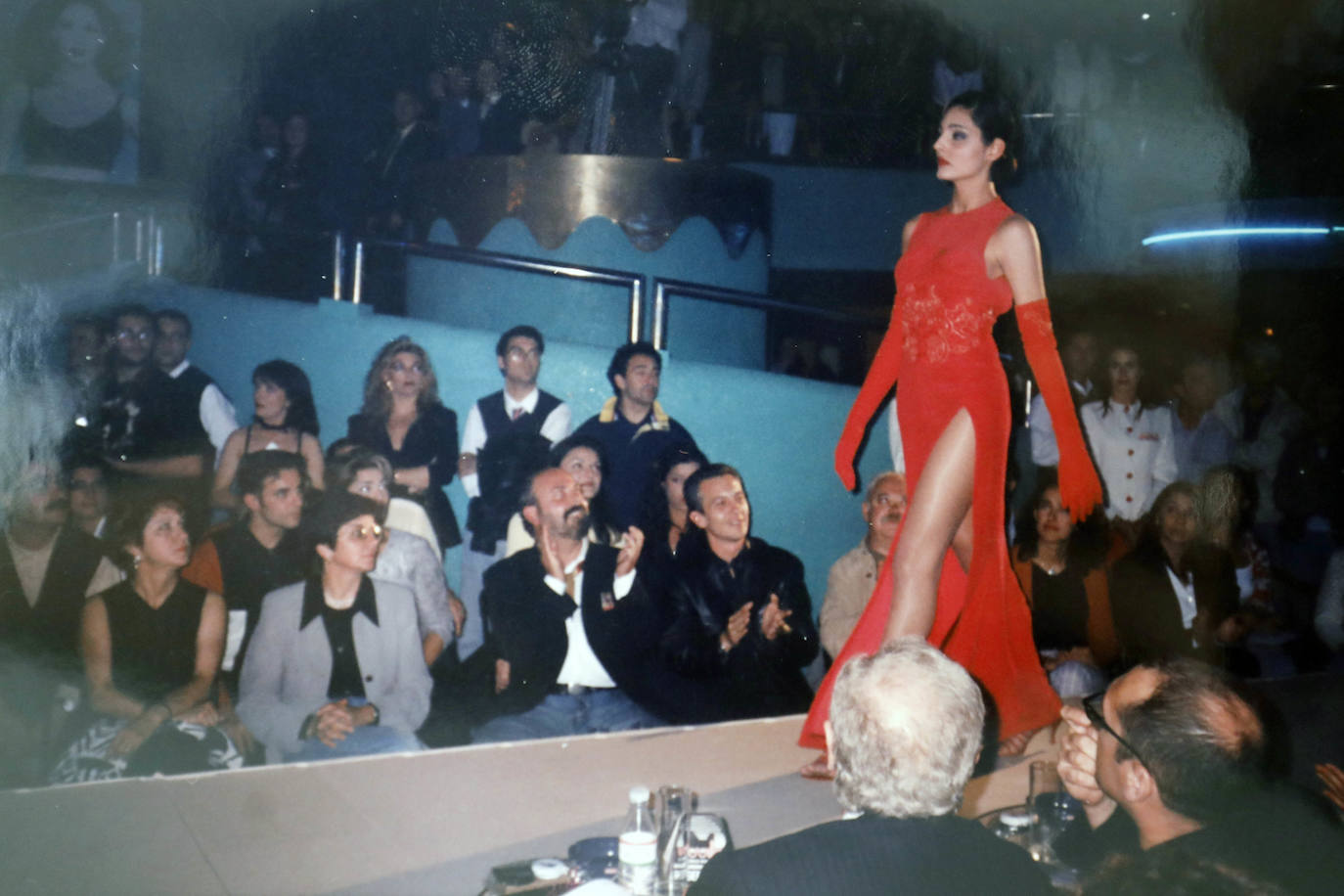 DESFILE. "Me solían llamar más para fotos porque no soy alta pero en la pasarela me transformaba".