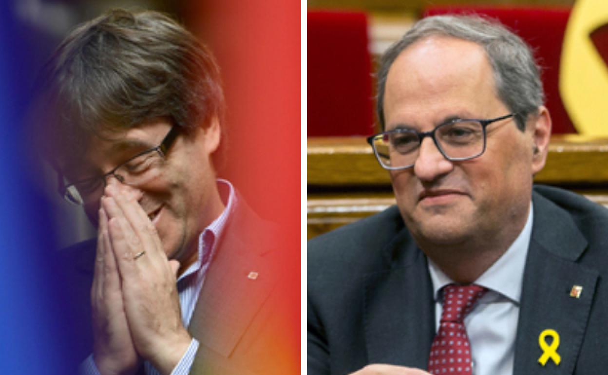 Los nombres en clave de Puigdemont y Torra para los CDR encarcelados