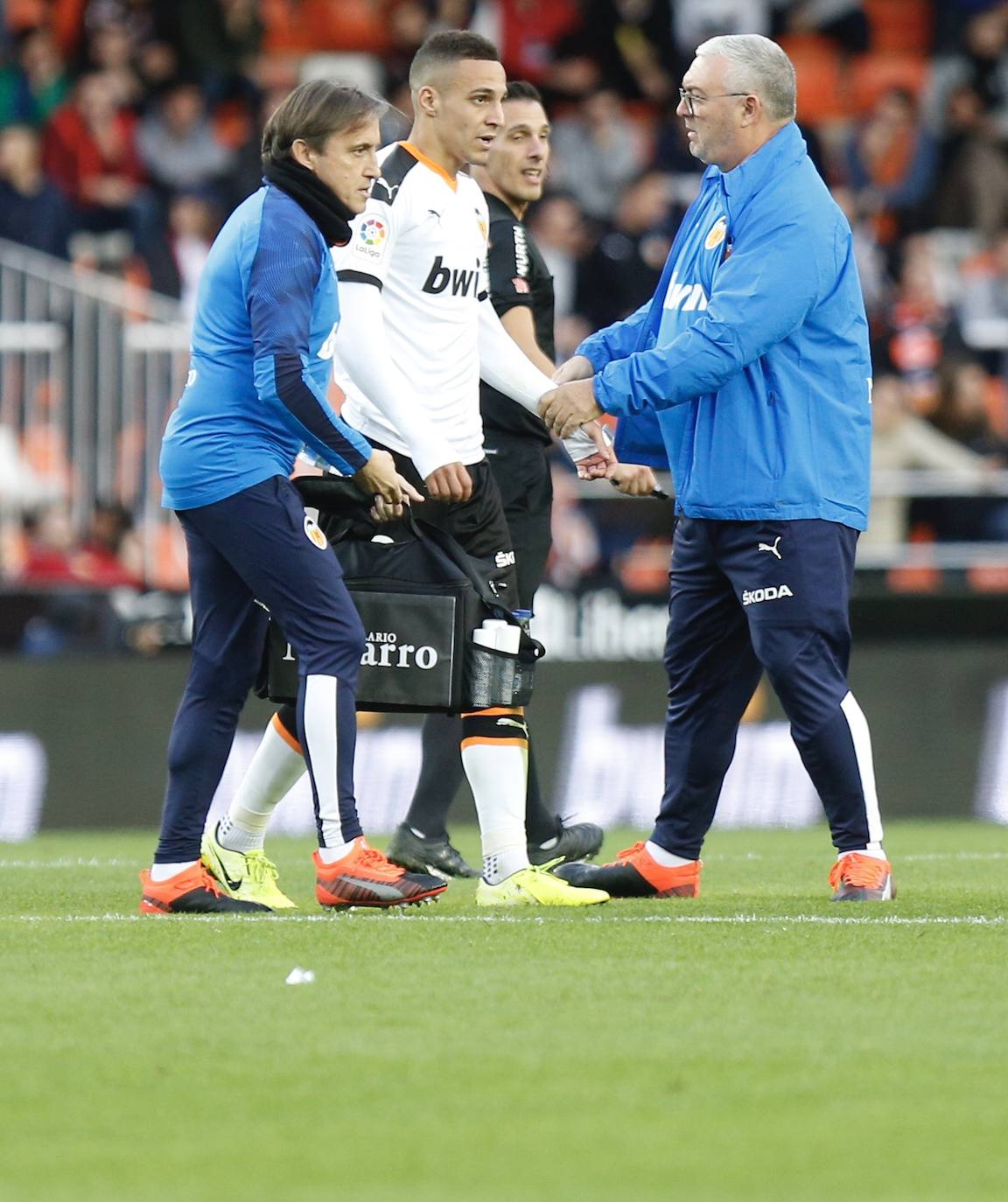 Partido disputado en Mestalla que acabó con victoria valencianista tras los tantos de Wass y Ferran.