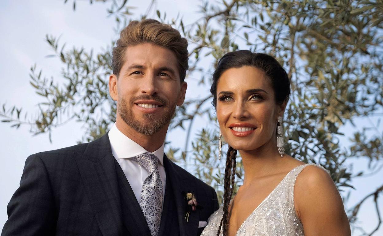 Pilar Rubio y Sergio Ramos. 