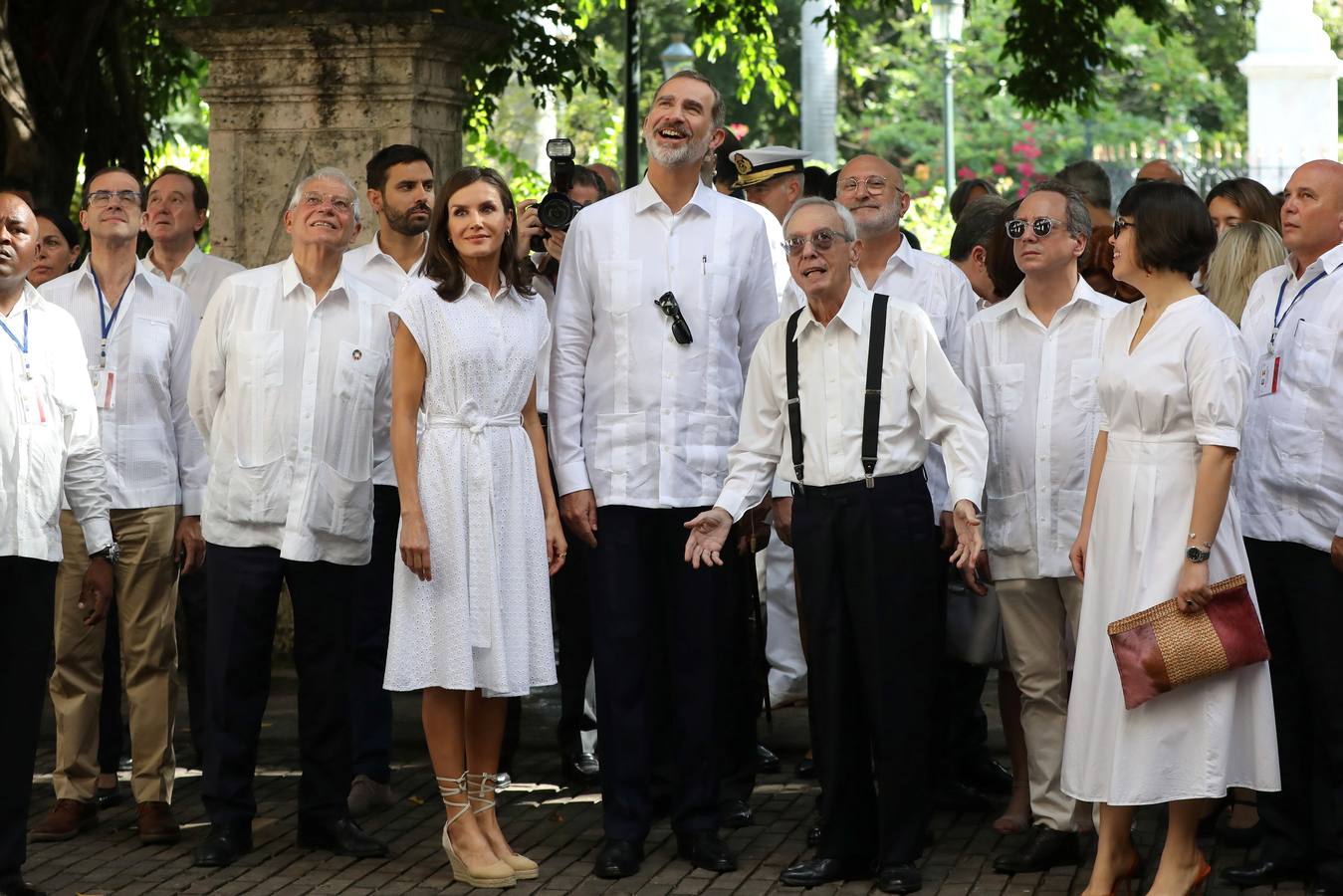 Felipe VI y doña Letizia se pasean por la Habana vieja durante el viaje oficial