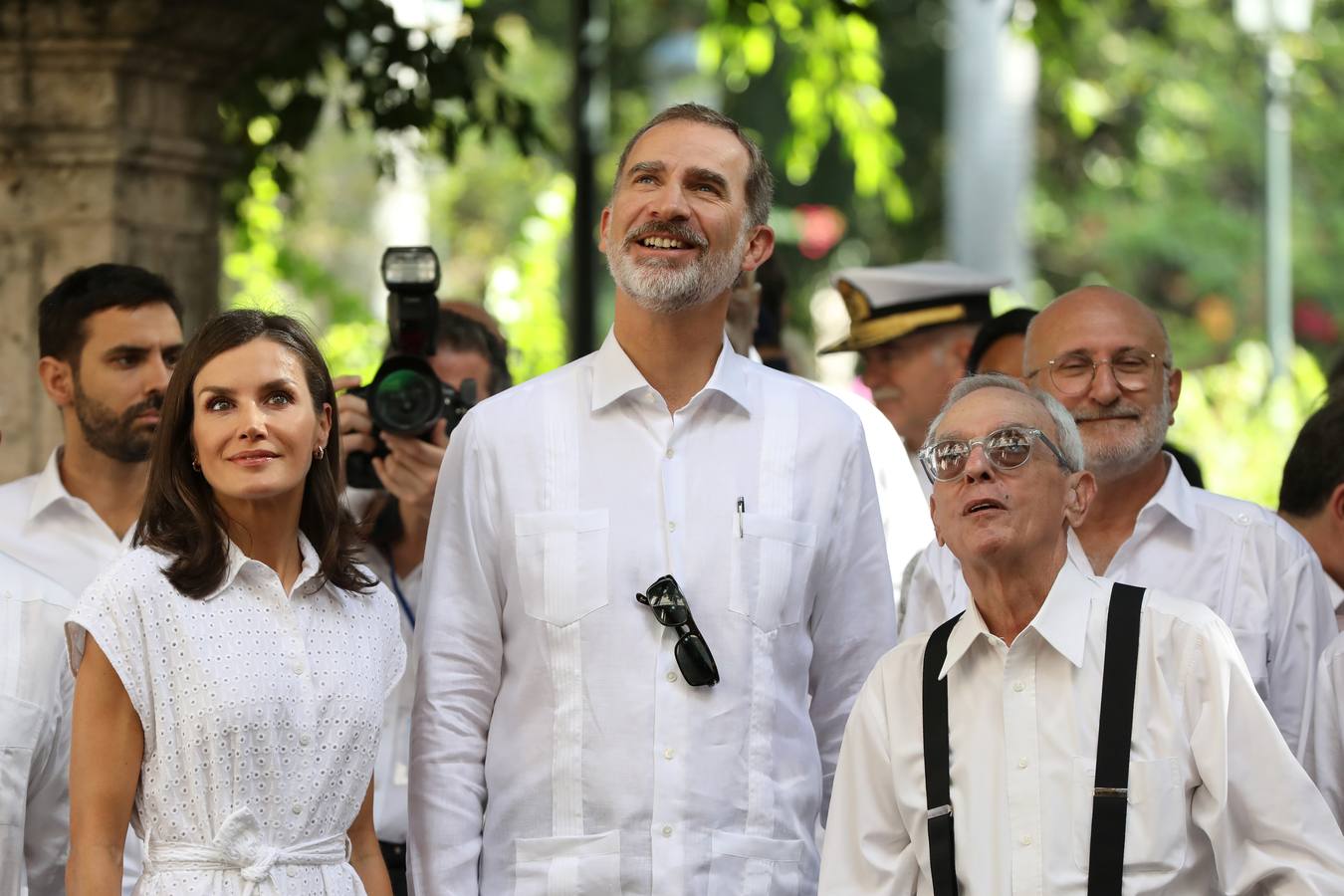 Felipe VI y doña Letizia se pasean por la Habana vieja durante el viaje oficial