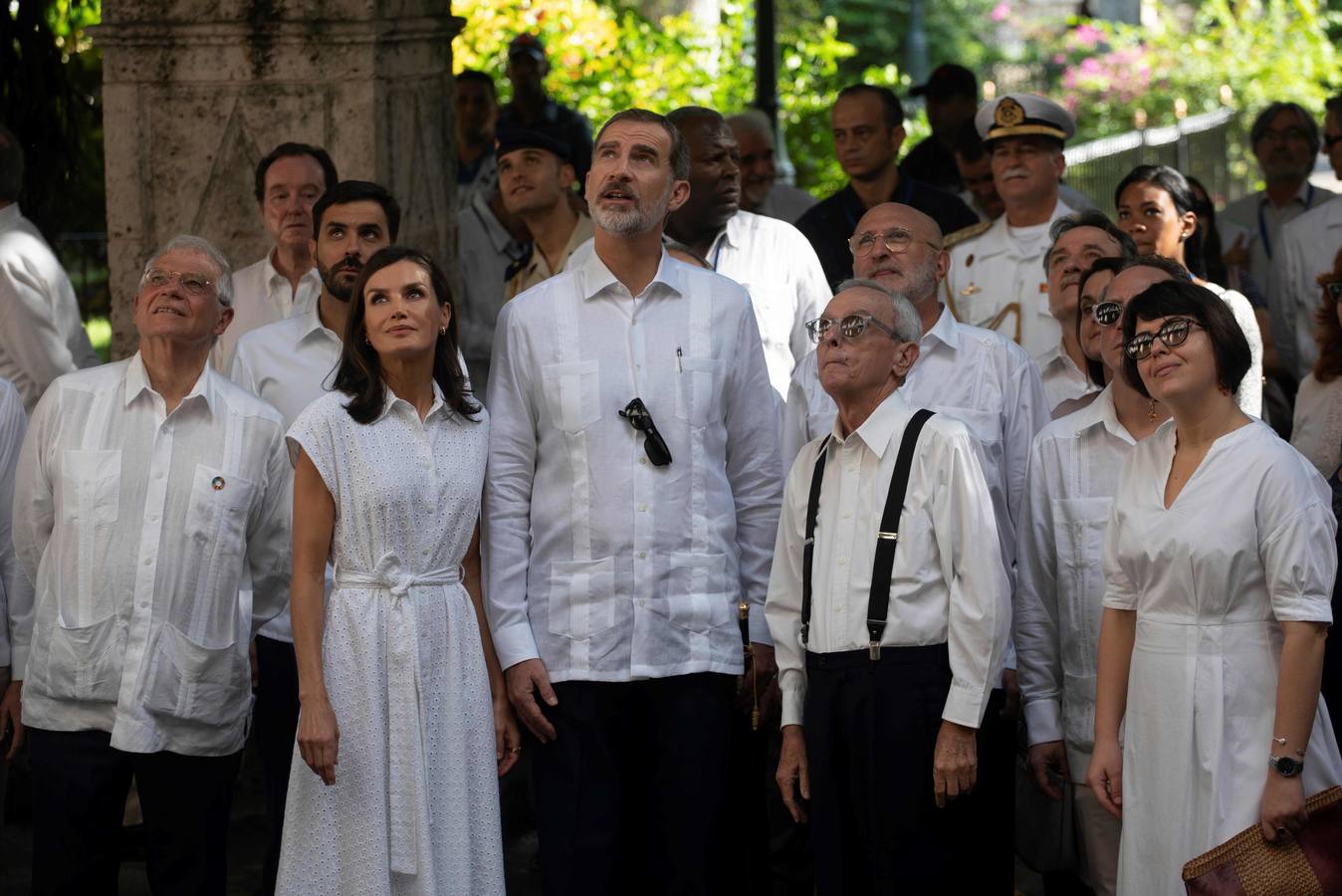 Felipe VI y doña Letizia se pasean por la Habana vieja durante el viaje oficial