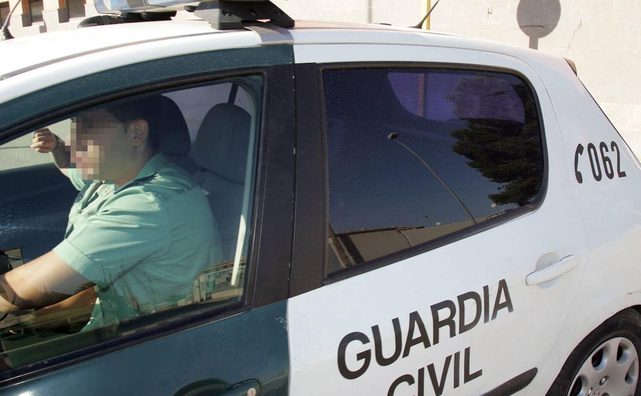 Un agente de la Guardia Civil. 