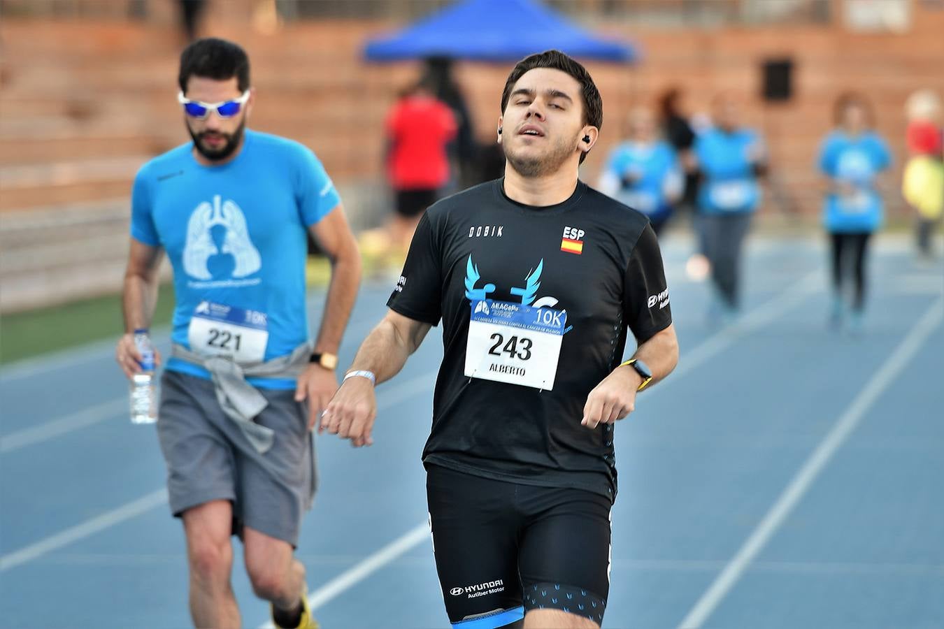 Carrera contra el Cáncer de Pulmón en Valencia en 2019.