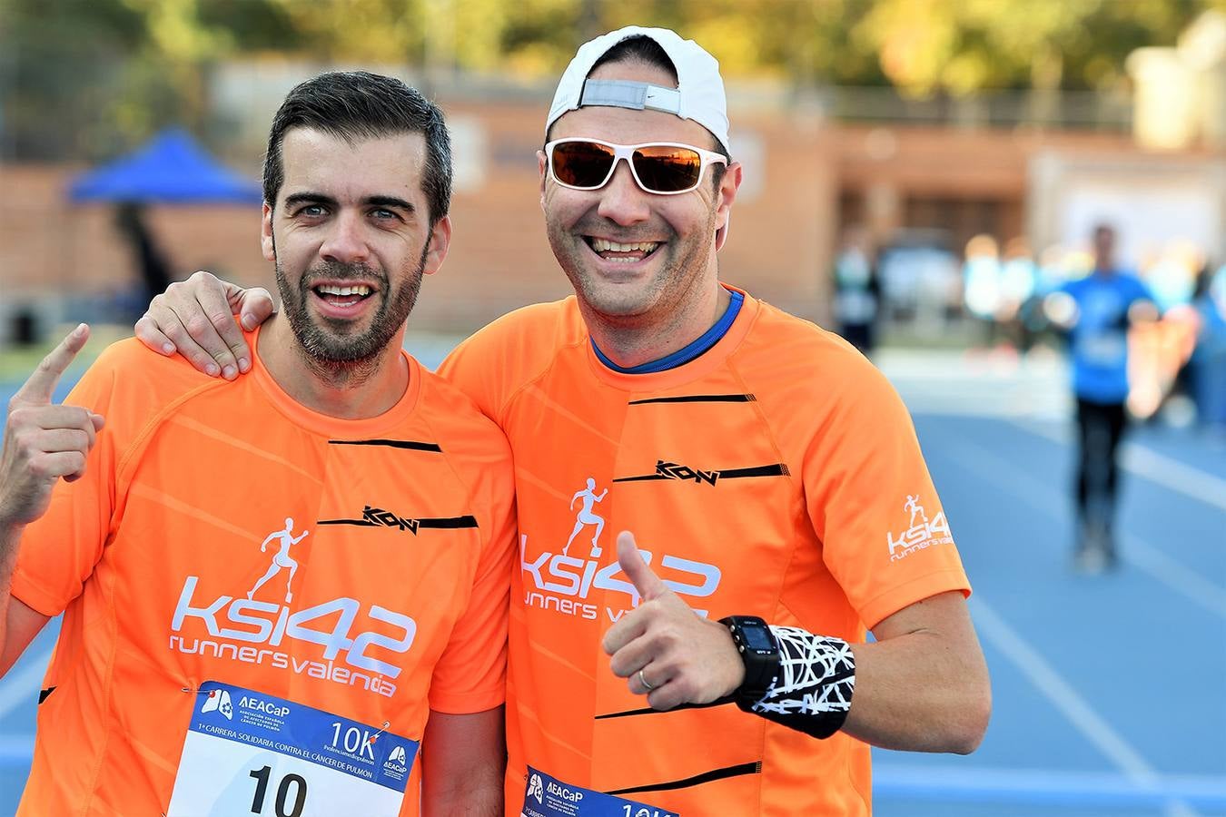 Carrera contra el Cáncer de Pulmón en Valencia en 2019.