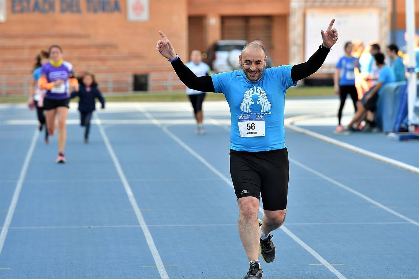 Carrera contra el Cáncer de Pulmón en Valencia en 2019.