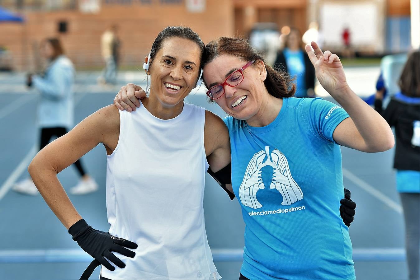 Carrera contra el Cáncer de Pulmón en Valencia en 2019.