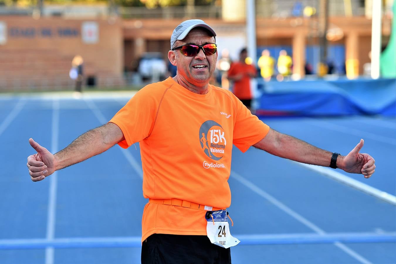 Carrera contra el Cáncer de Pulmón en Valencia en 2019.